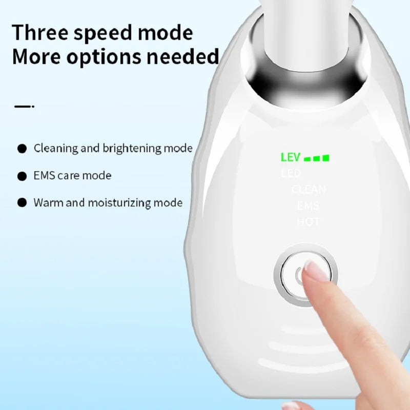 Neck Face Beauty Device Colorful LED Photon Therapy Skin Tighten Reduce Double Chin Anti Wrinkle Remove Lifting Massager 🇨🇳
