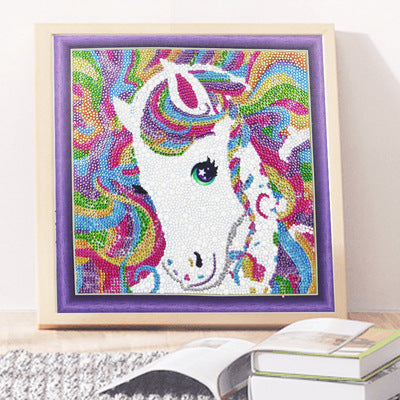 30cm 5D Diamond Painting Kit Stickers DIY Art Craft Kid Gift 🇨🇳