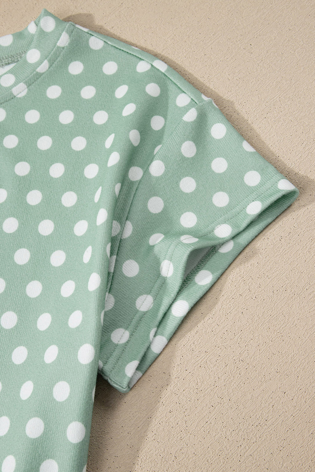 Green Polka Dot Print Short Set 🇺🇸