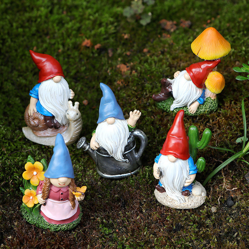 Garden Garden Elf Flowerpot Plug-in 🇨🇳