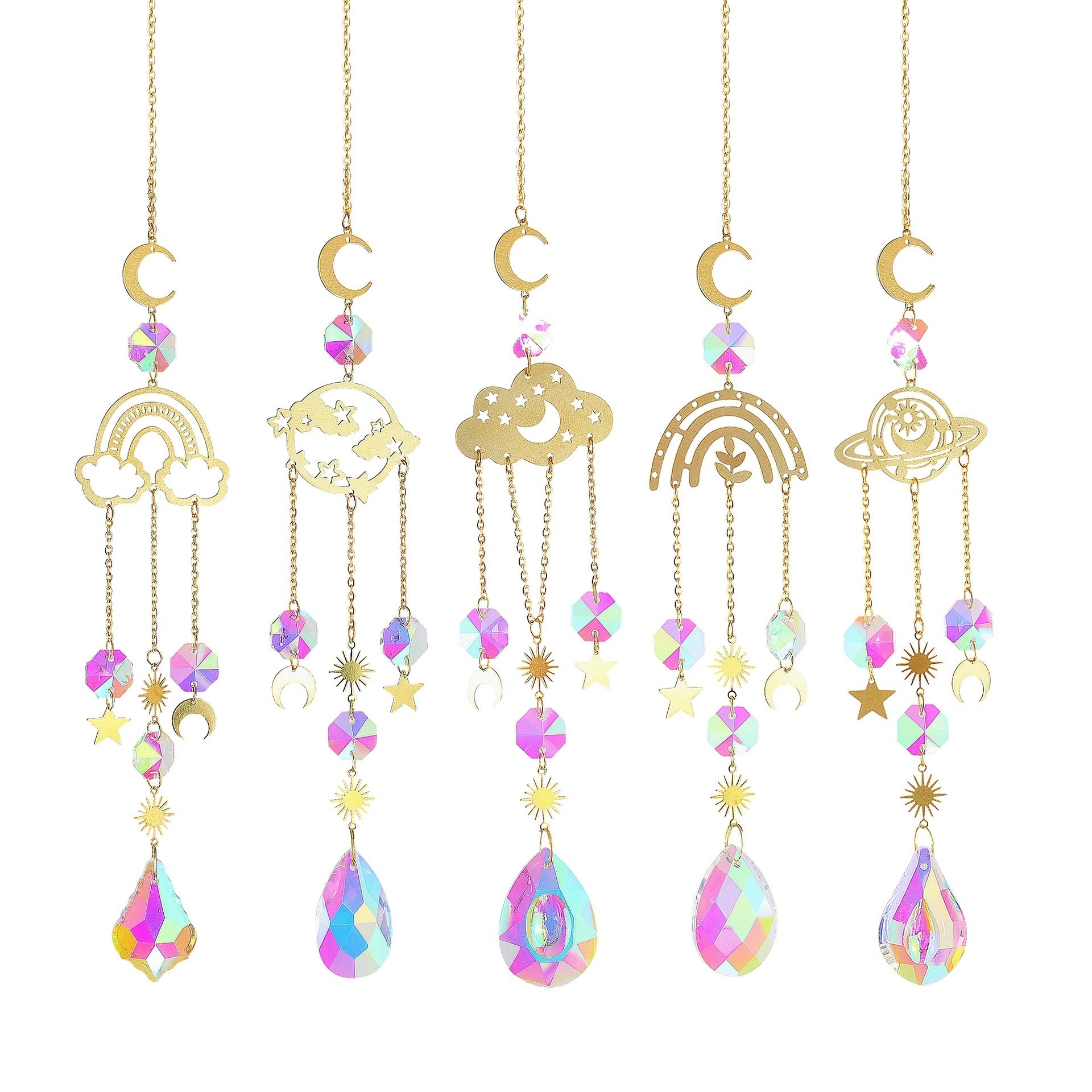 Moon Star Garden Crystal Garden Party Decoration Pendant 🇨🇳