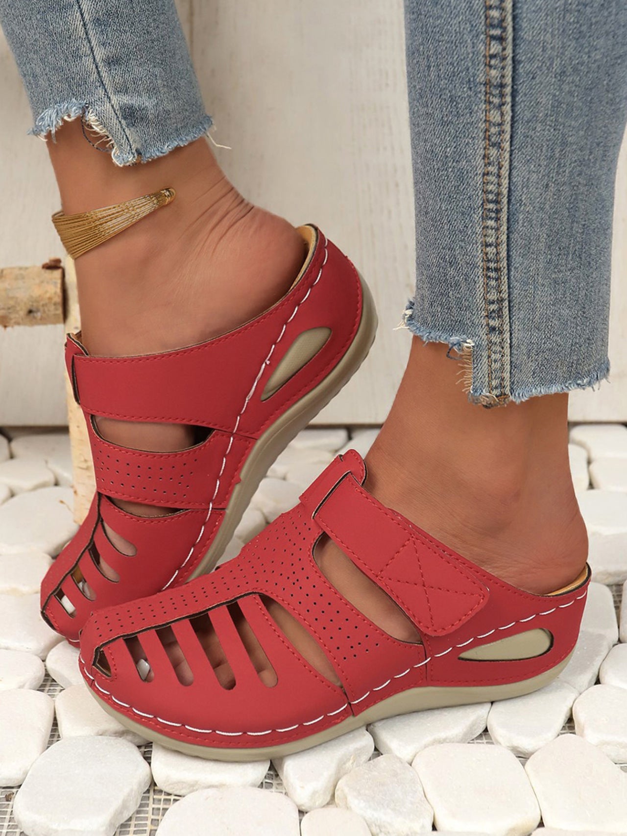 Casual Hollow Wedge Sandals 🇨🇳
