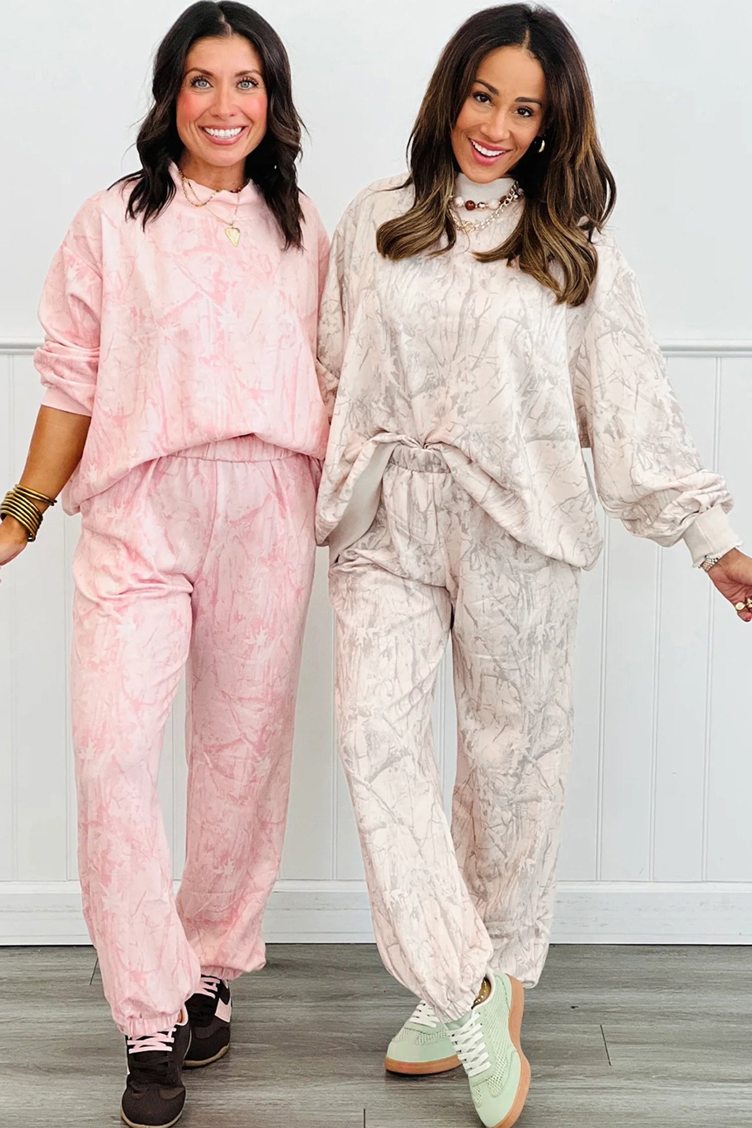 Khaki Camo Print Jogger Pants Set 🇺🇸