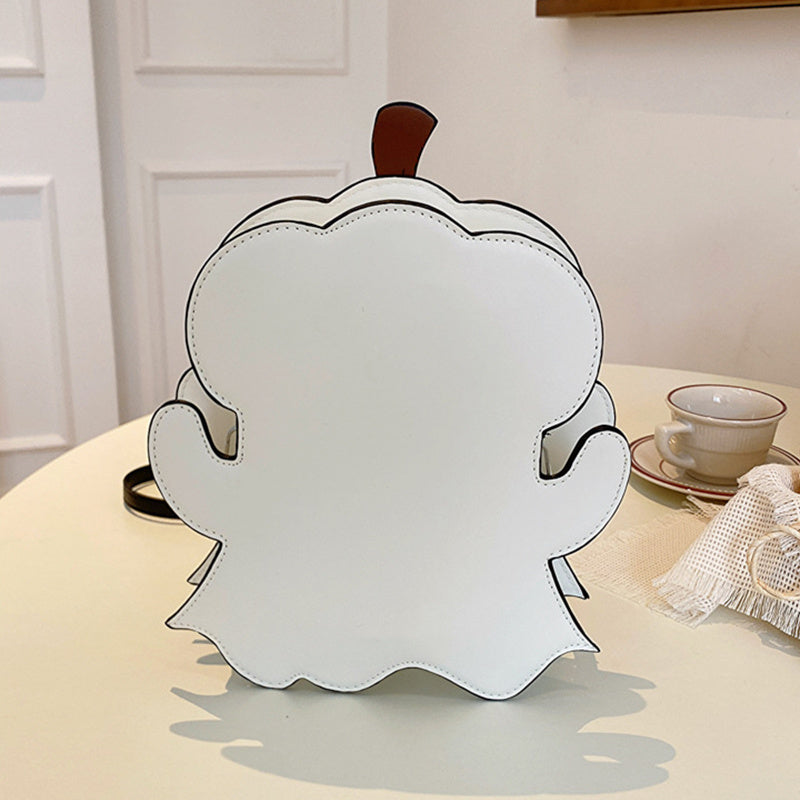 Halloween Shouder Bags Creative 3D Cartoon Pumpkin Ghost Design Cute Bags Women Cell Phone Purses Novelty Personalized Candy Crossbody Bags 🇨🇳
