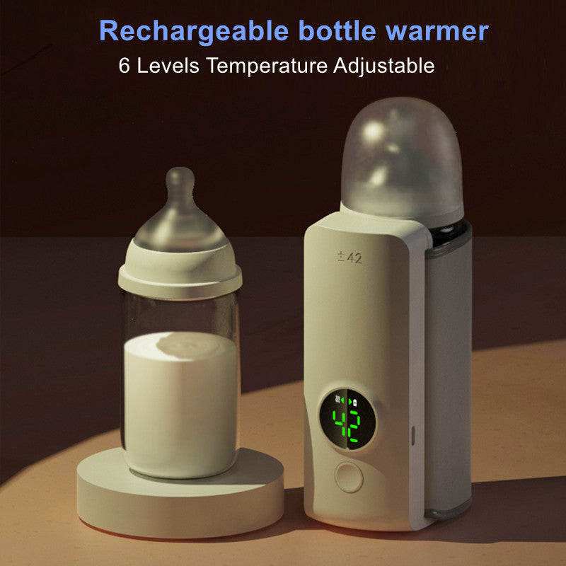 Portable Wireless Rechargeable Baby Bottle Warmer 🇨🇳