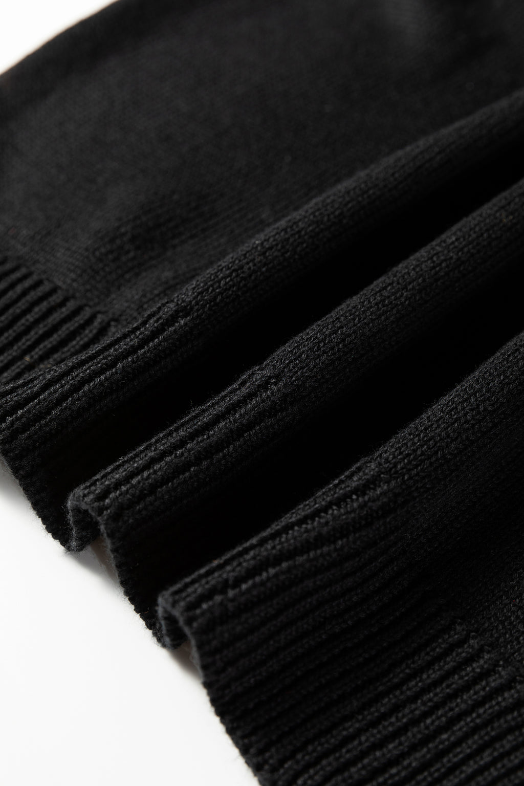 Black Merry Colorful Dot Detail Christmas Drop Shoulder Sweater 🇺🇸