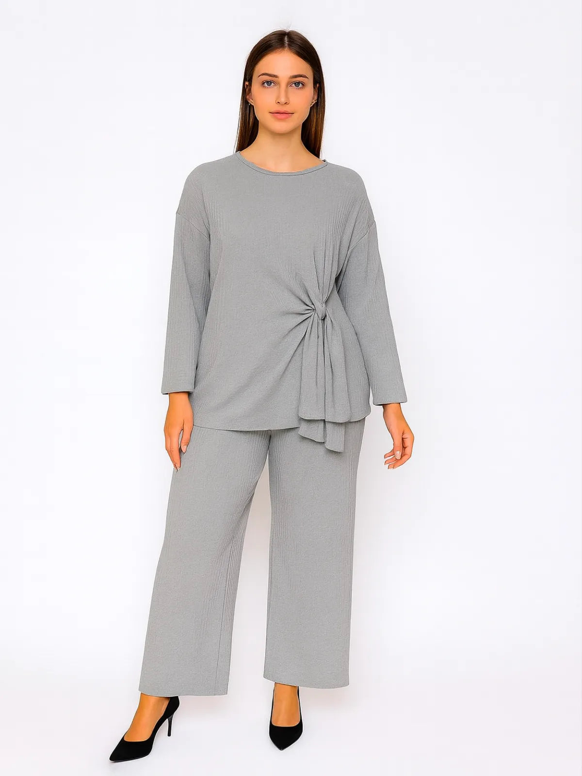 Ladies Long Sleeve Side Tie Set 🇬🇧