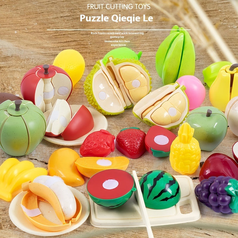 Children Play House Emulational Fruit Slicer Educational Toys 🇨🇳