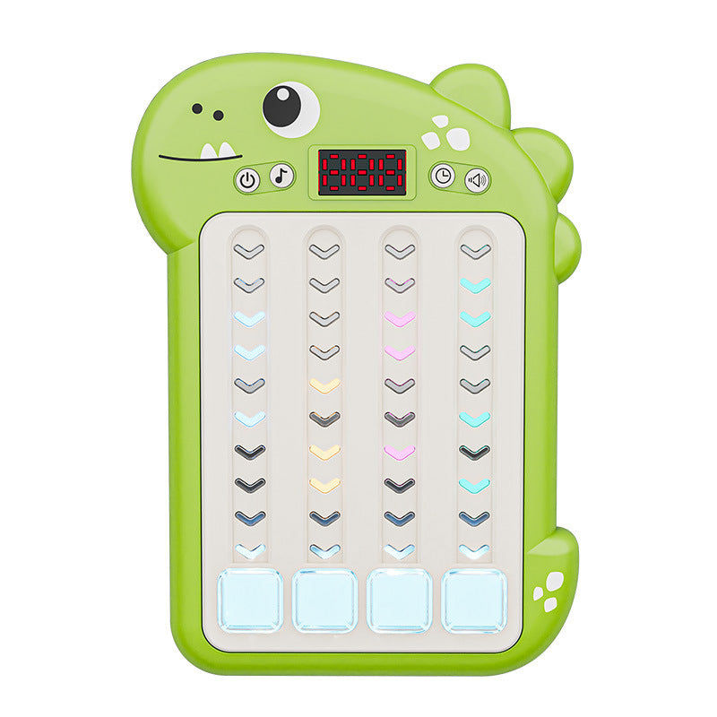 Cartoon Dinosaur Rhythm Master Speed Push Game Machine Educational Toys 🇨🇳