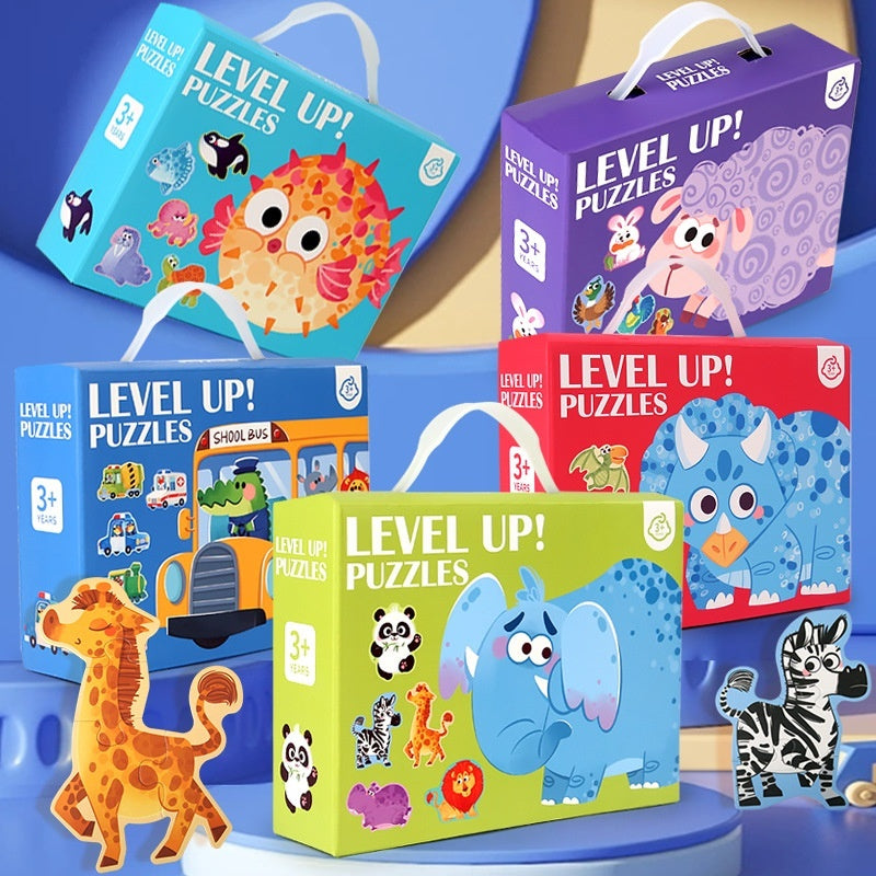 Portable Gift Box Puzzle Children Education Baby Boys And Girls Toys Puzzle Gift Box 🇨🇳