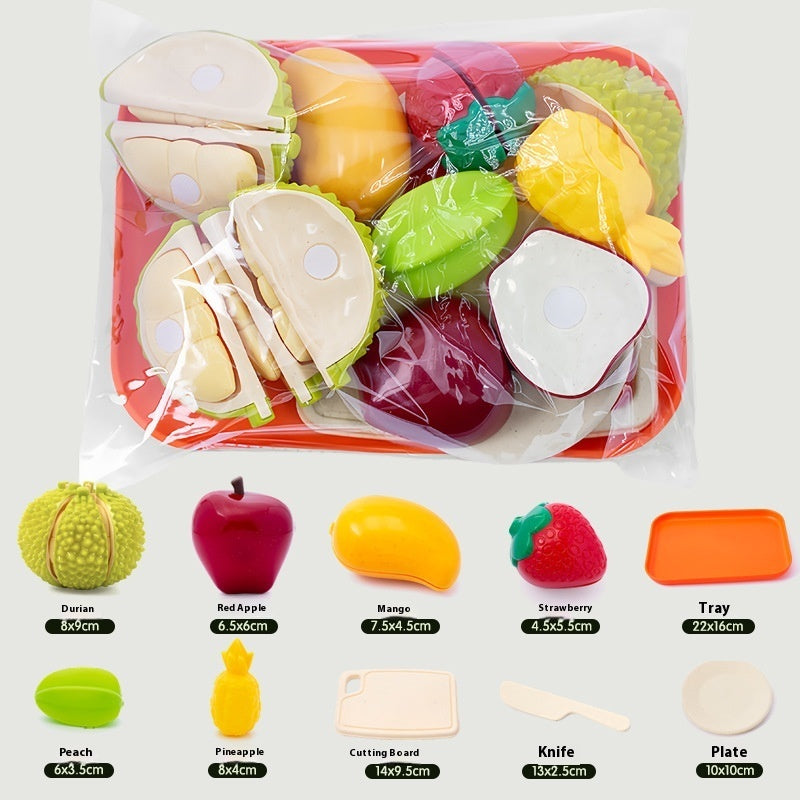 Children Play House Emulational Fruit Slicer Educational Toys 🇨🇳