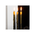 Set of 4 Pumpkin Guts Oozing Taper Candles 🇬🇧