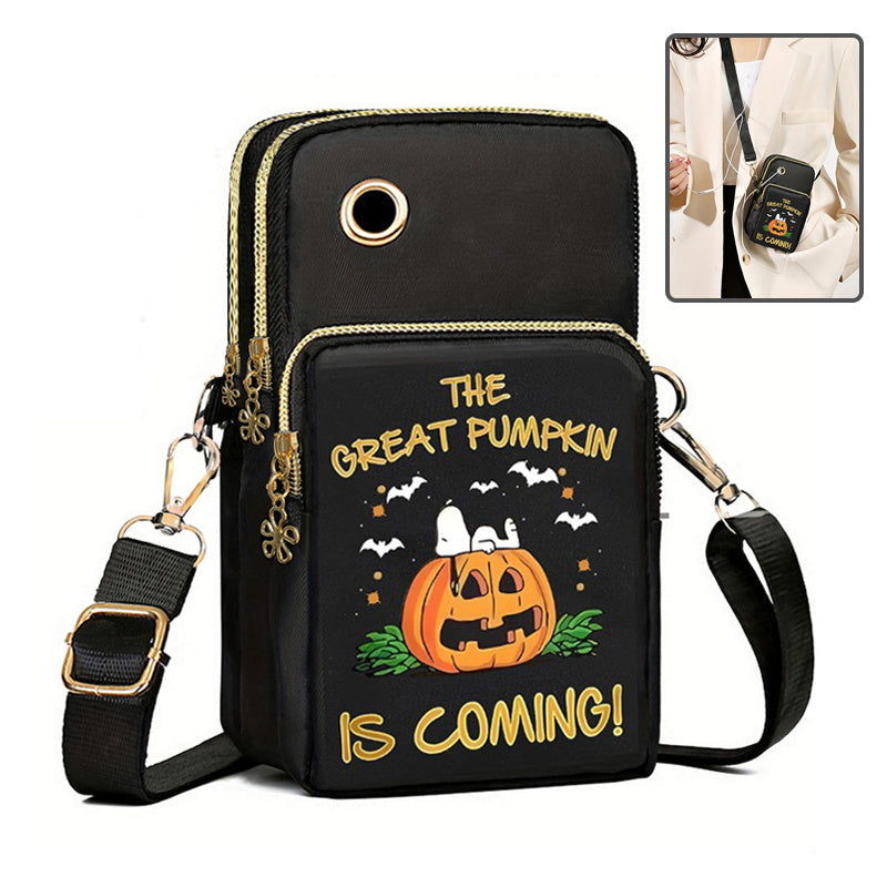 Halloween Pumpkin Pattern Phone Bag 🇨🇳
