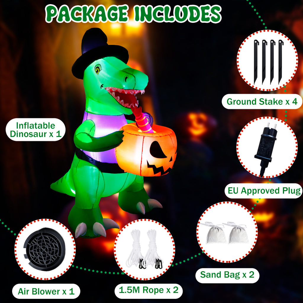 Halloween Pumpkin Dinosaur Inflatable Clothing 🇨🇳