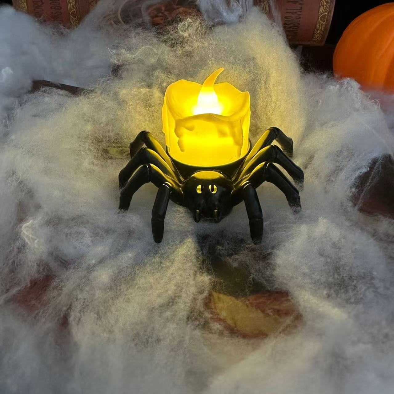 Halloween Pumpkin Spider Candle Light Decoration Props 🇨🇳