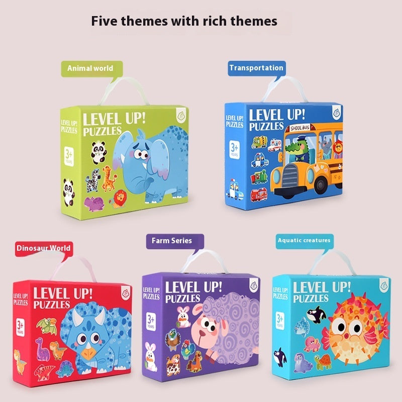 Portable Gift Box Puzzle Children Education Baby Boys And Girls Toys Puzzle Gift Box 🇨🇳