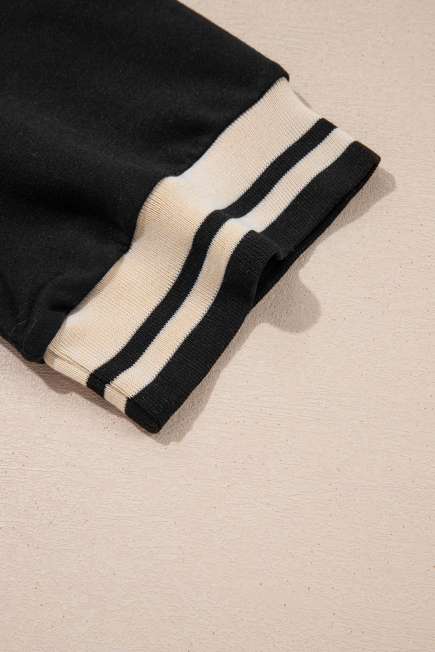 Black Striped Webbing Trim Preppy Polo Tee Dress 🇺🇸
