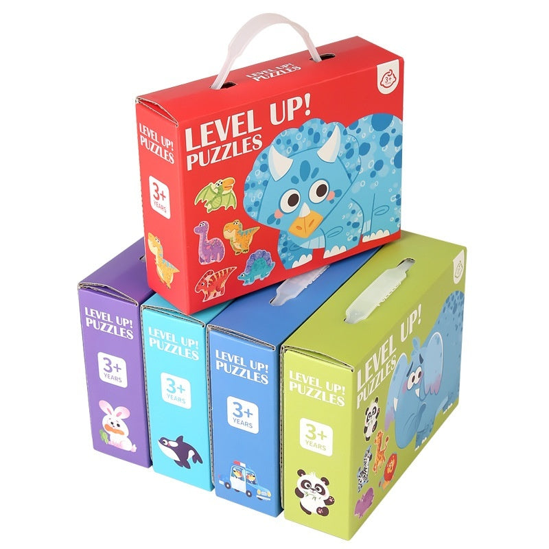 Portable Gift Box Puzzle Children Education Baby Boys And Girls Toys Puzzle Gift Box 🇨🇳