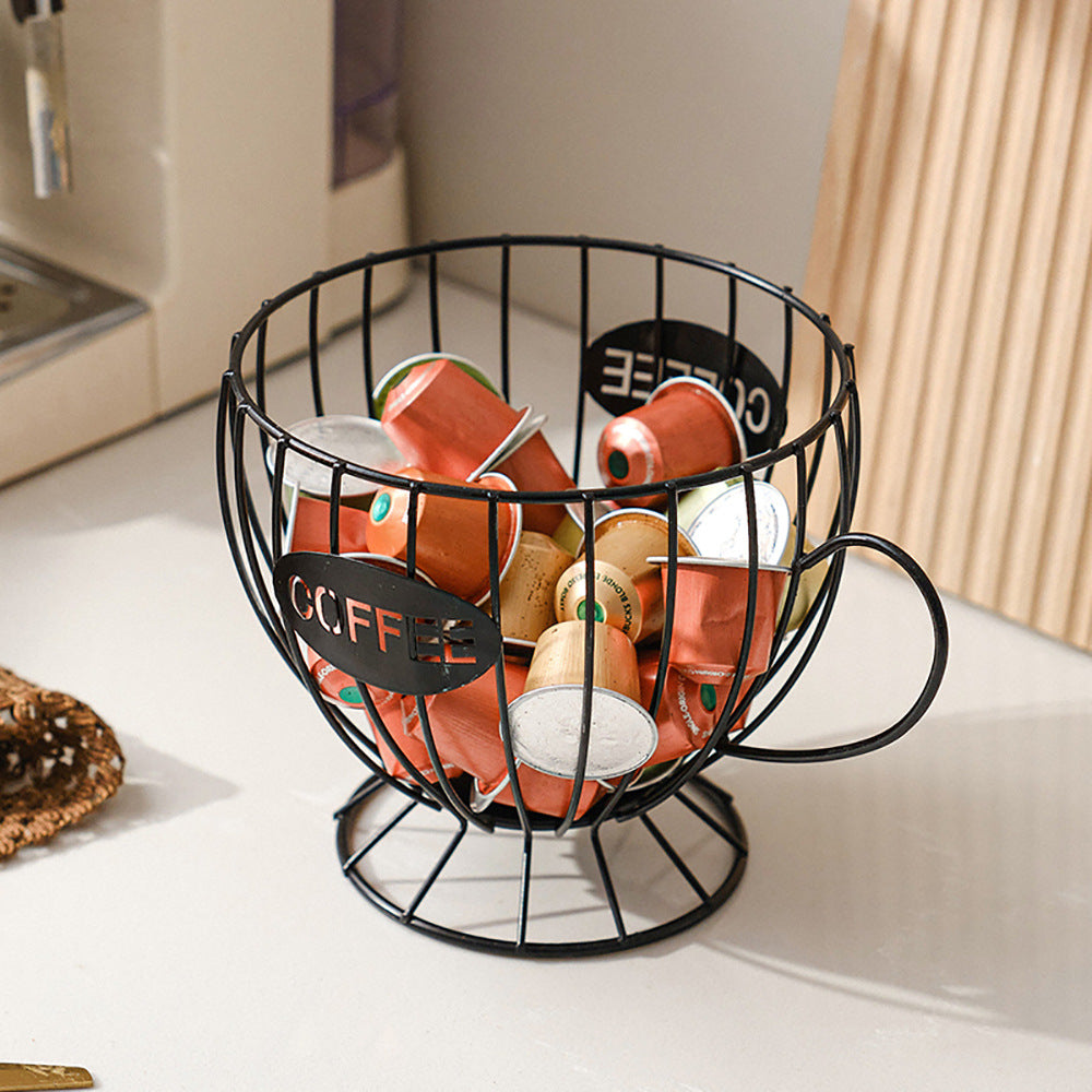 Desktop Nordic Style Coffee Capsule Storage 🇨🇳