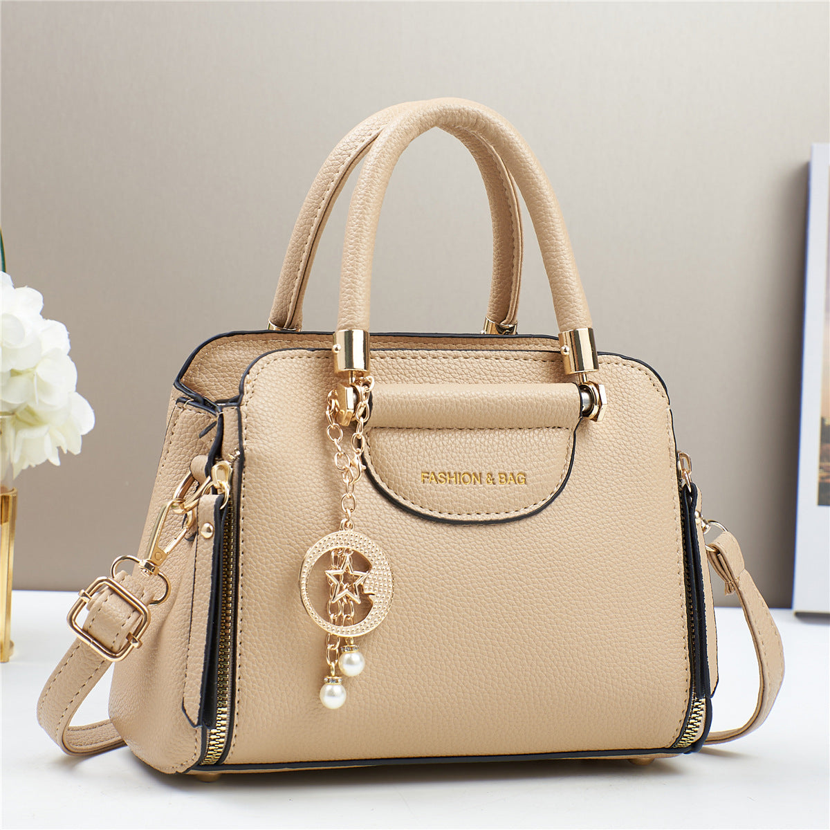 Fashionable Versatile Casual Western-style Minimalist Trendy High-end Large-capacity Light-luxury And Niche 🇨🇳