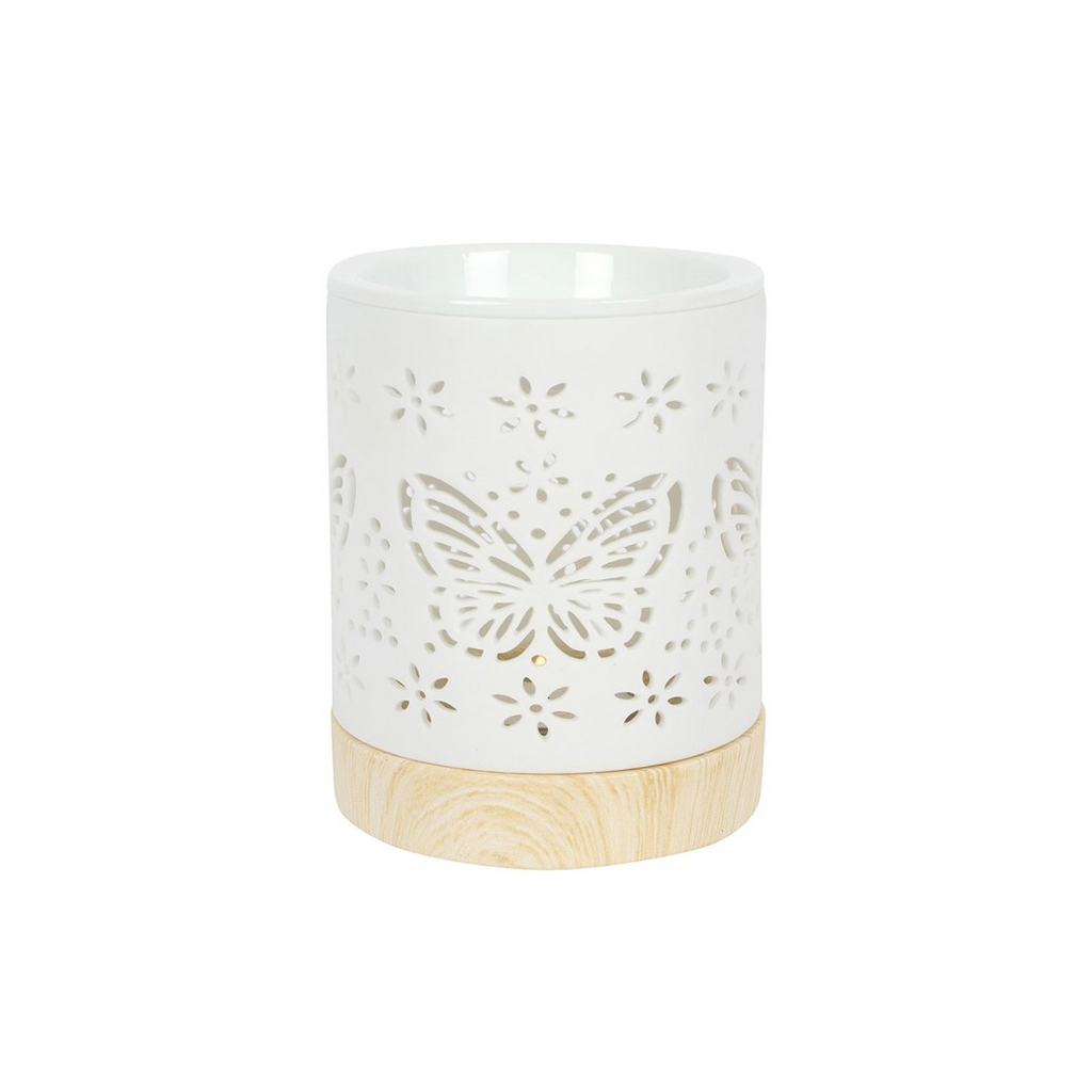 Matte Ceramic Butterfly Oil Burner 🇬🇧