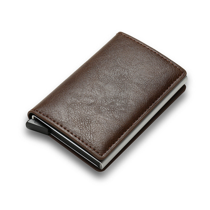 RFID Carbon Fiber Men's Wallet Aluminum Alloy 🇨🇳