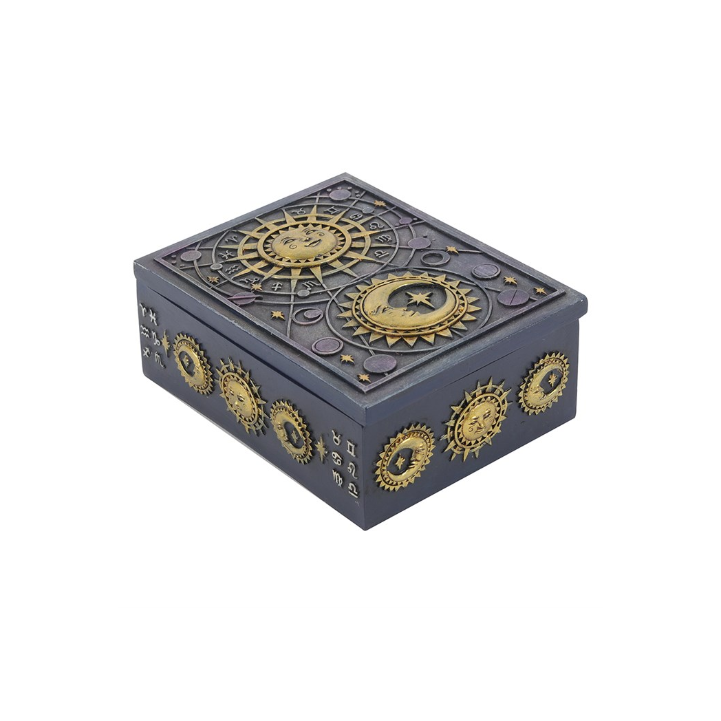 Sun and Moon Resin Storage Box 🇬🇧