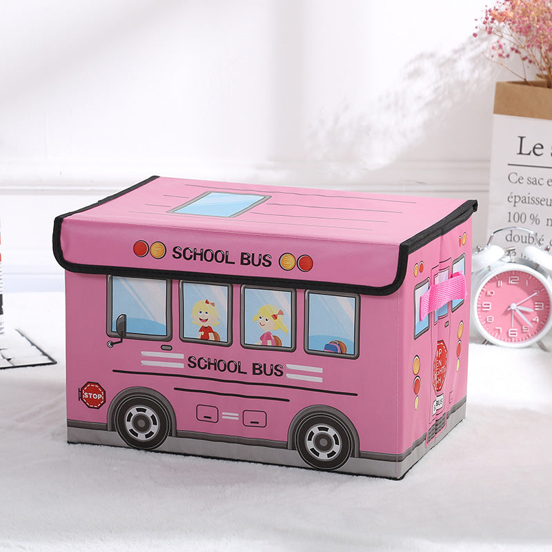 Cartoon Car Storage Box Foldable Children Toy Storage Box 🇨🇳