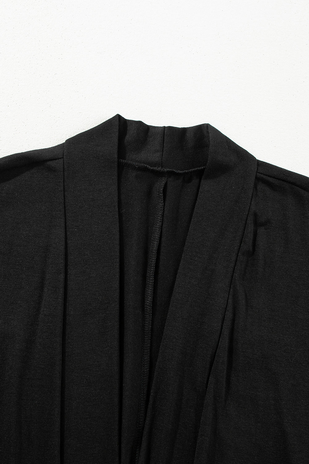 Black Split Long Cardigan and Skinny Pants Lounge Set 🇺🇲