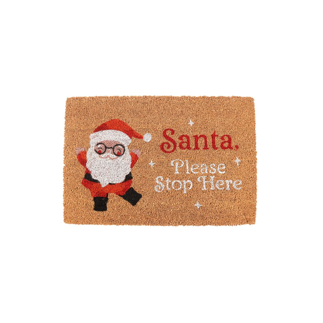 Natural Santa Claus Doormat 🇬🇧
