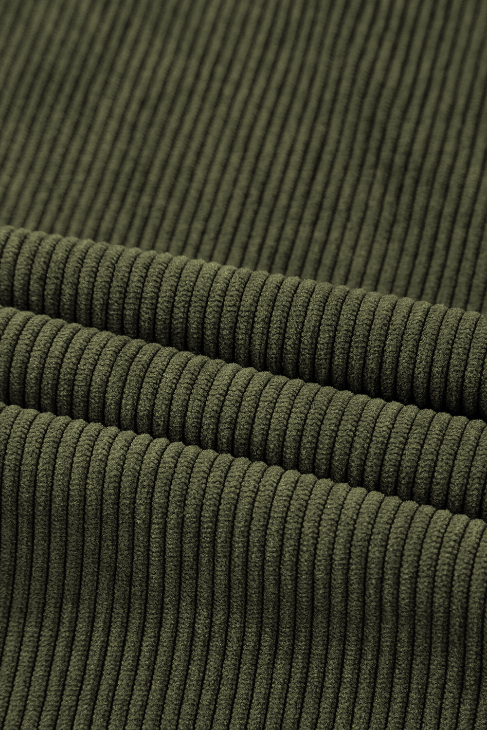 Green High Waist Square Pockets Corduroy Pants 🇺🇸