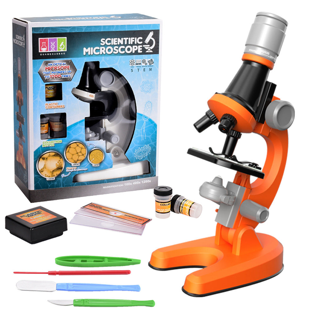 Children's Microscope Scientific Biological Specimen Educational Toys 🇨🇳