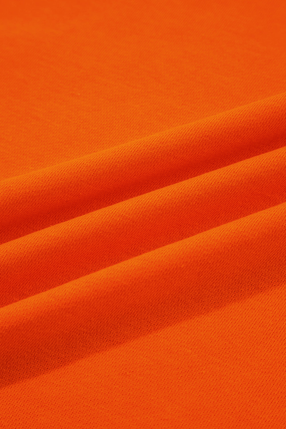 Orange Varsity Striped Sleeve Drop Shoulder Sweatshirt and Short Set 🇺🇲