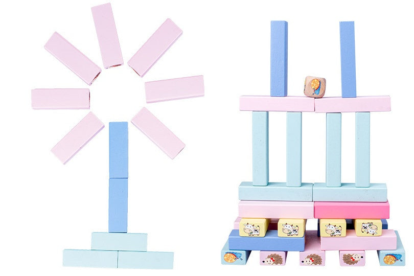 Wooden Children's Parent-child Layered Educational Toys 🇨🇳
