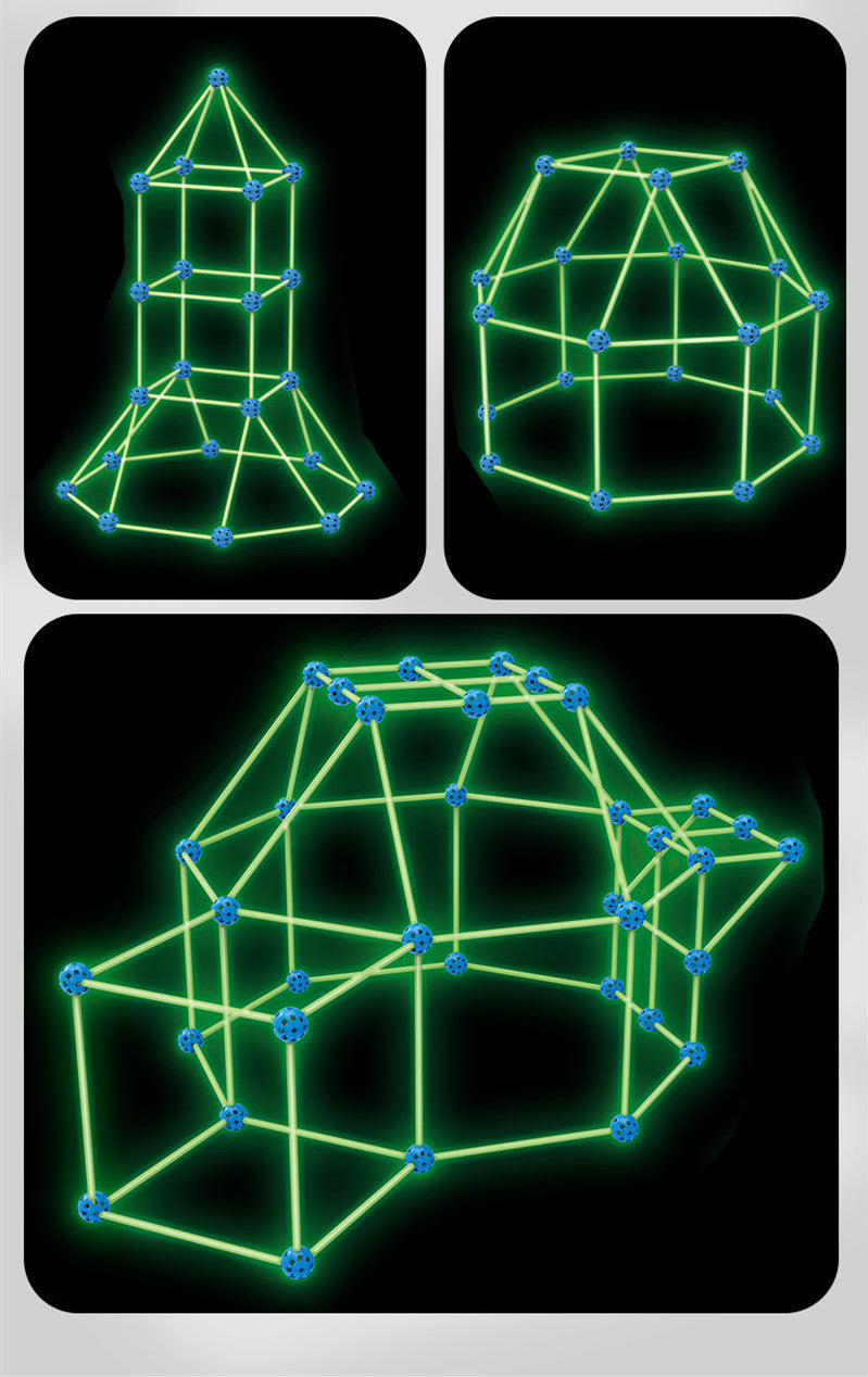 Children's DIY Luminous Tent Play House Splicing Toys 🇨🇳