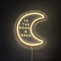 Creative Home Moon-shaped Neon Decorative Lights 🇨🇳