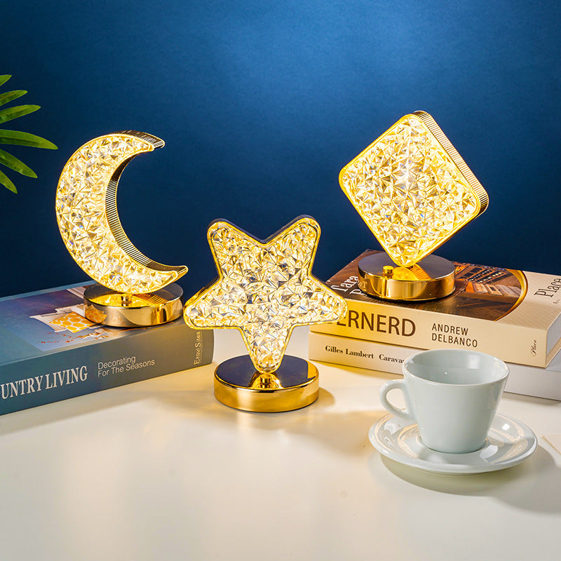 Star Moon Charging Touch Touch Small Night-light Table Lamp 🇨🇳