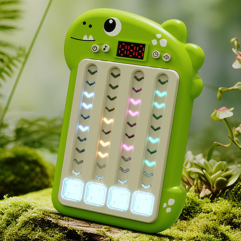 Cartoon Dinosaur Rhythm Master Speed Push Game Machine Educational Toys 🇨🇳