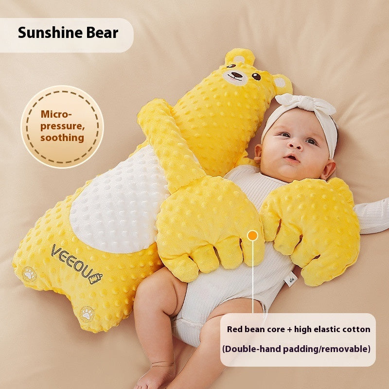 BABY HUG Sleep Soothing Palm Pillow Doll Coax Sleep Coax Sleeping Artifact Baby Anti-startle Pressure 🇨🇳