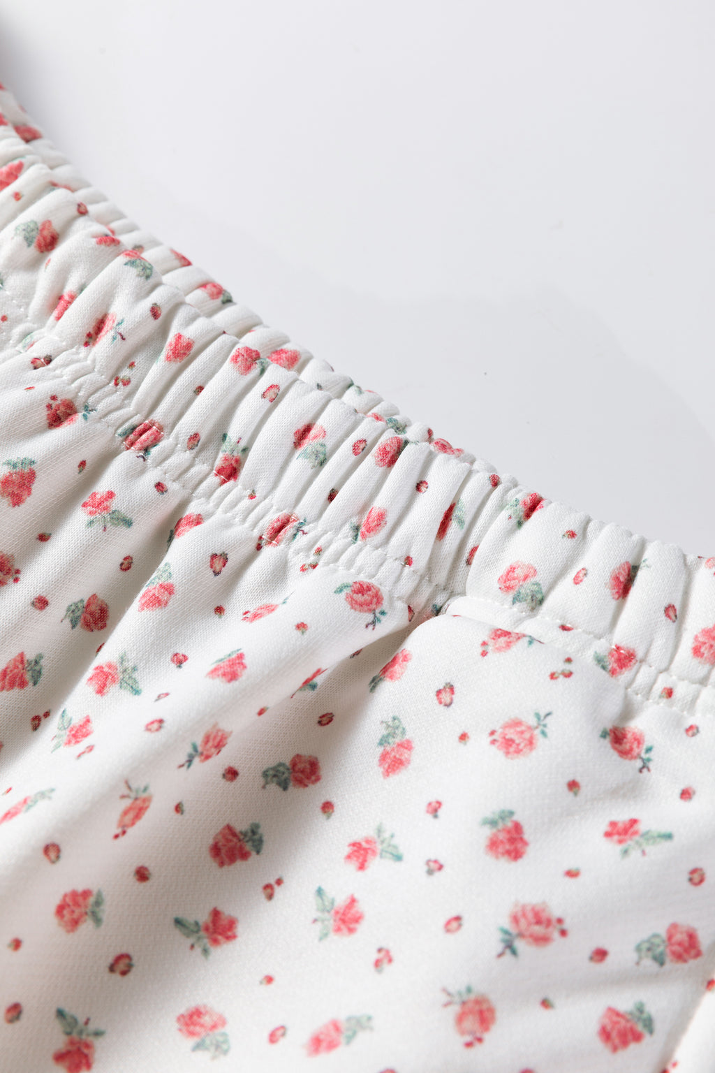 Pink Floral Print Kangaroo Pocket Hoodie Sheath Sweatpants Set 🇺🇸