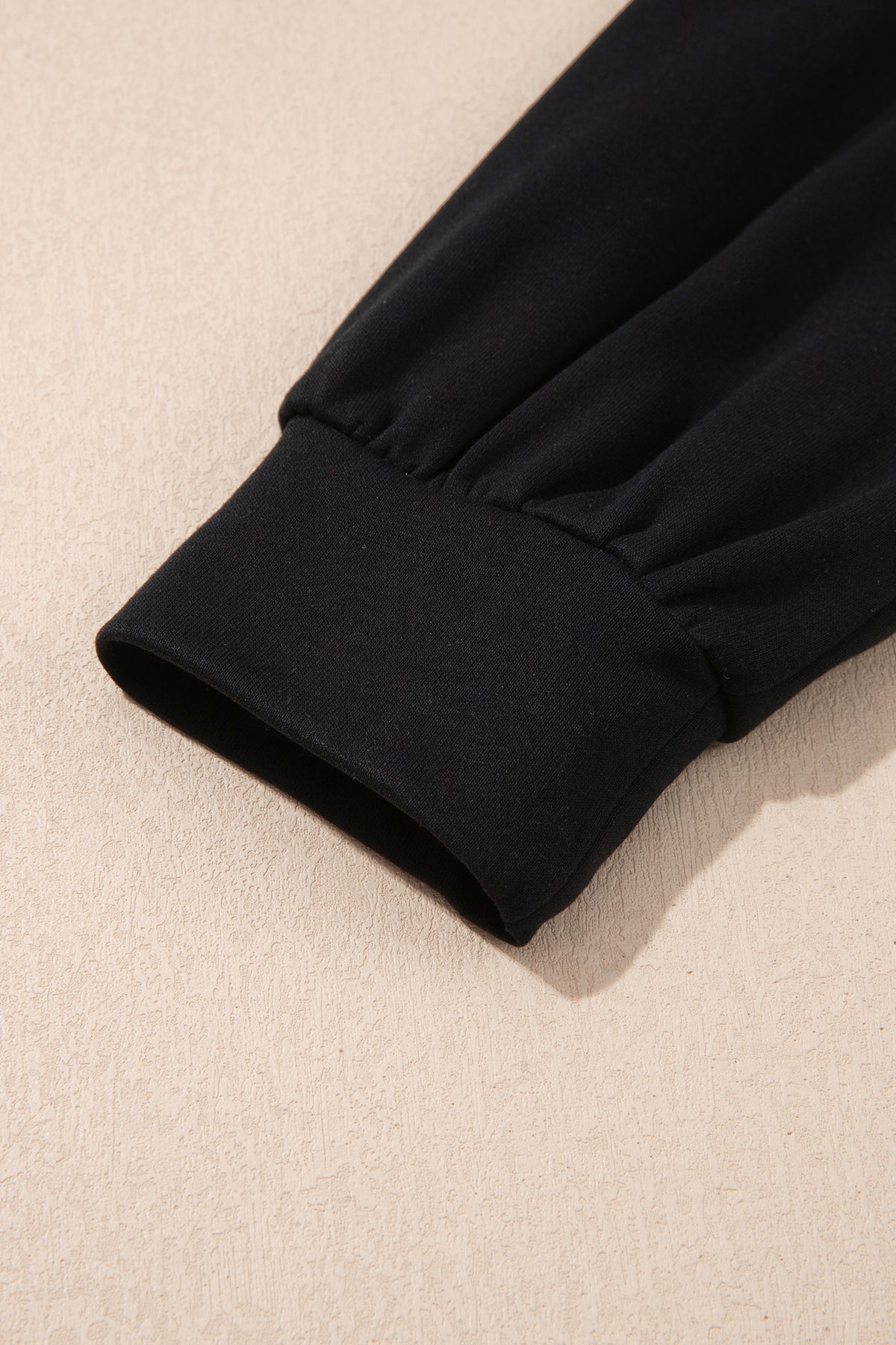 Black Solid V Neck Tunic Shift Long Sleeve Plus Size Blouse 🇺🇸