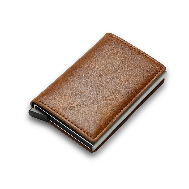 RFID Carbon Fiber Men's Wallet Aluminum Alloy 🇨🇳