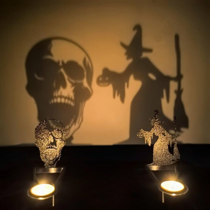 Halloween Candlestick Desktop Creativity Decorations Ornaments 🇨🇳