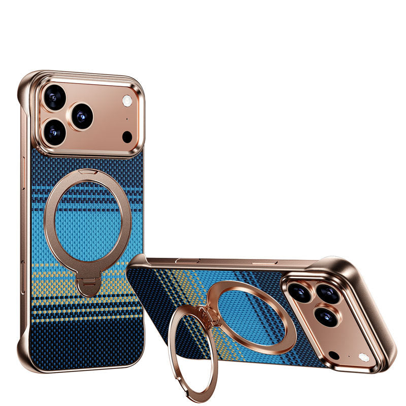 Suitable For 171615Promax Aramid Fiber  Bracket Frameless Phone Case 🇨🇳