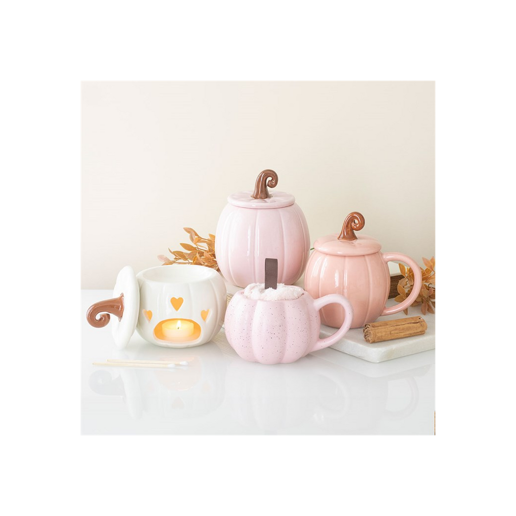 Pink Pumpkin Mug and Socks Set 🇬🇧