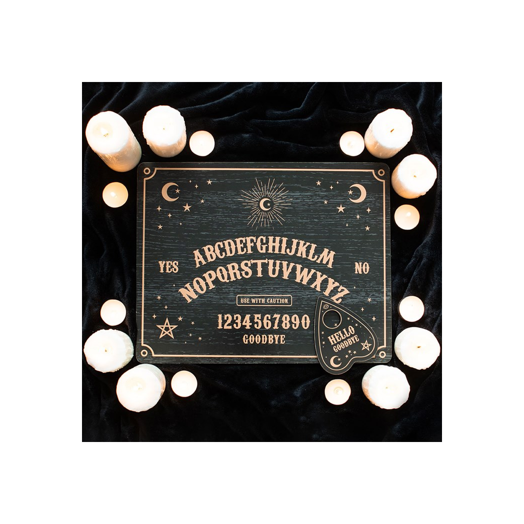 Black Talking Board with Planchette 🇬🇧
