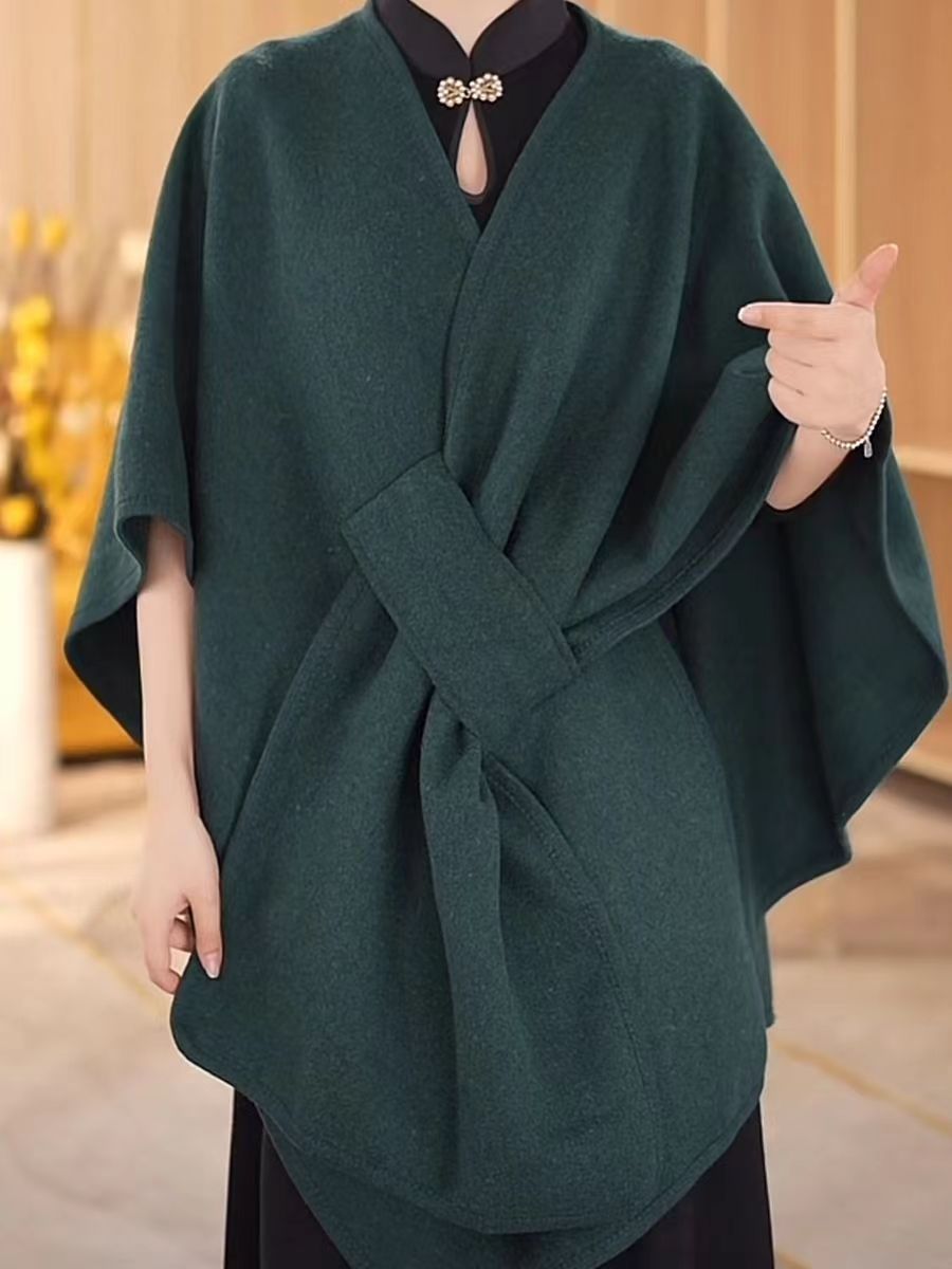 Knitted Cardigan Cape And Shawl 🇨🇳