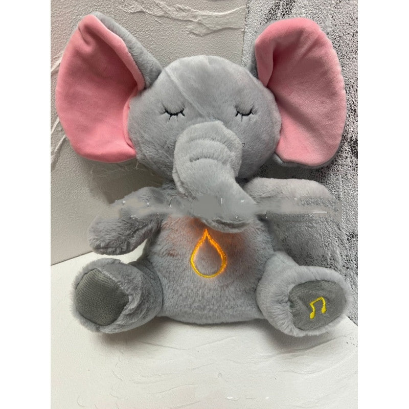 Breathing Rabbit Soothing Sensory Plush Toy With Relieve Anxiety Bunny Comforter Breathes For Newborn Baby 🇨🇳