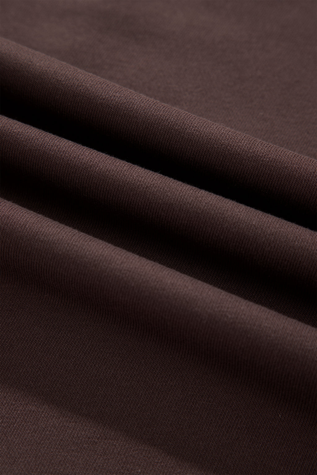 Coffee Solid Color Piping Trim Mock Neck Pullover Drawstring Pants Set 🇺🇸