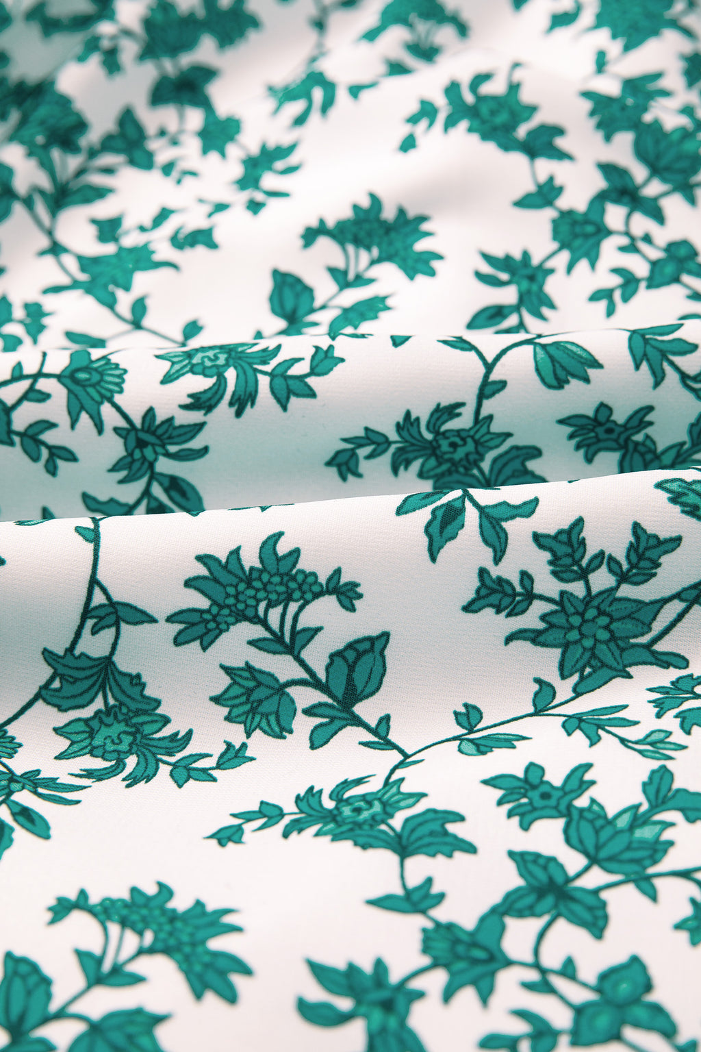 Green Boho Floral Print Shirred Cami Maxi Dress 🇺🇸
